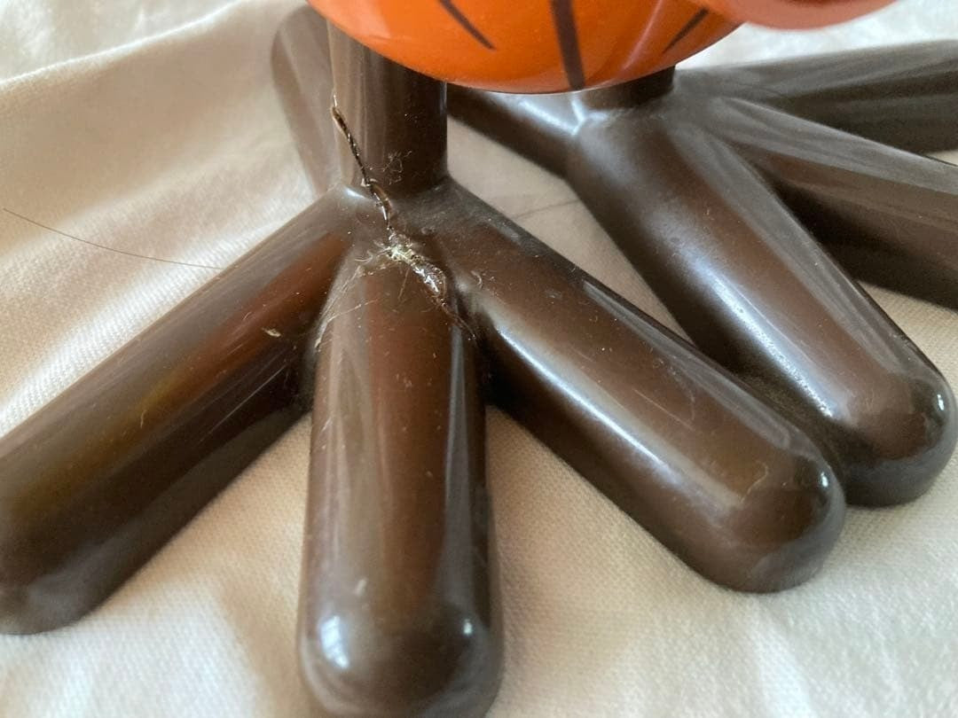 Kyoro-chan Chocolate Ball Talking Alarm Clock 8.3 inches high Rare
