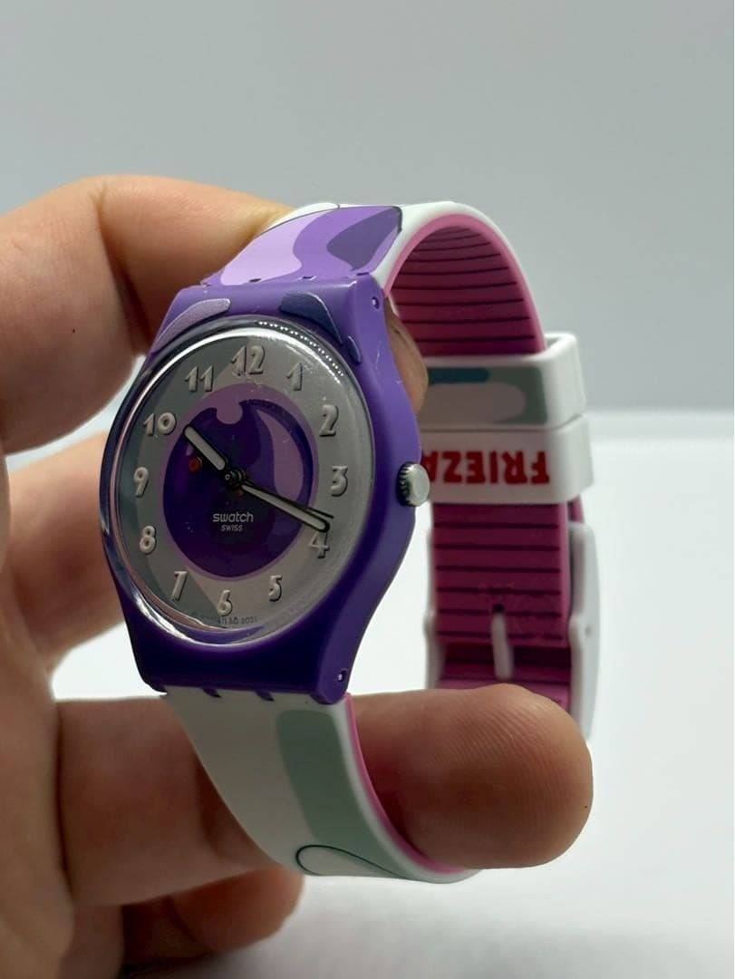 Swatch GZ359 Dragon Ball Frieza Wristwatch Analog Anime Japan Used Limited Rare