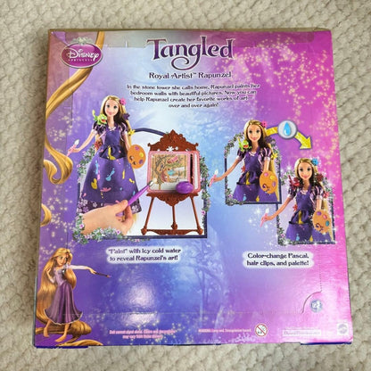 Disney Vintage Vhtf Rapunzel Doll Rare Animation Model Tangled Limited