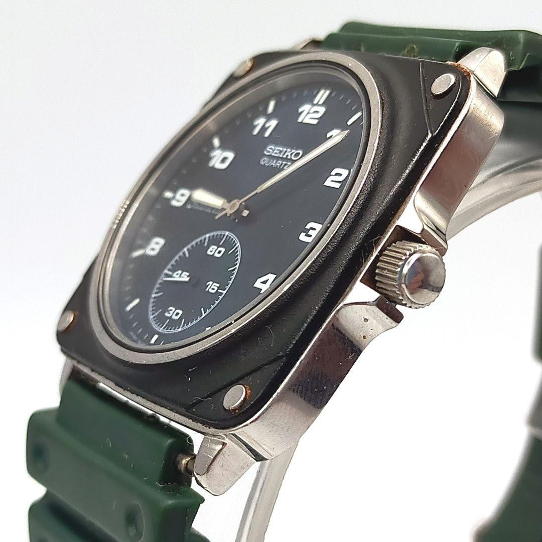 【Battery Replaced】Rare, Excellent Condition Seiko Silver Wave, Made in 1981