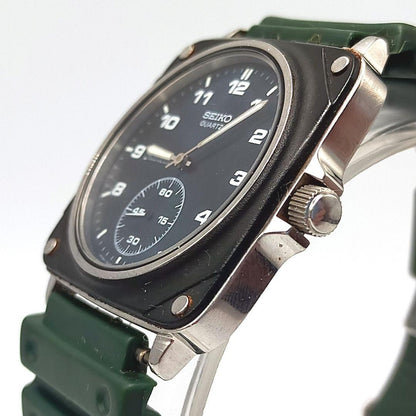 【Battery Replaced】Rare, Excellent Condition Seiko Silver Wave, Made in 1981