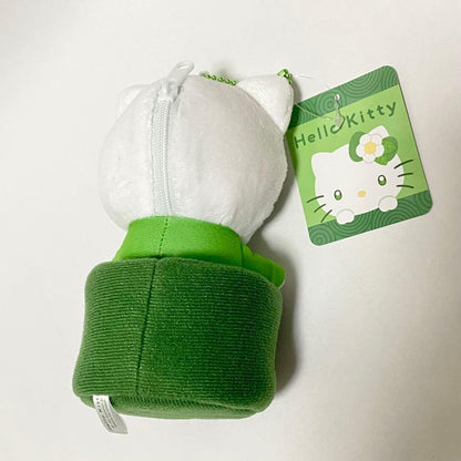 VTG Sanrio Hello Kitty Matcha Mascot Pouch Set of 2 Japanese 2020s Cute