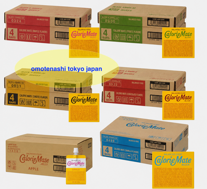 Otsuka Pharmaceutical Calorie Mate Block 4 x 30 pieces Set Vanilla Chocolate etc