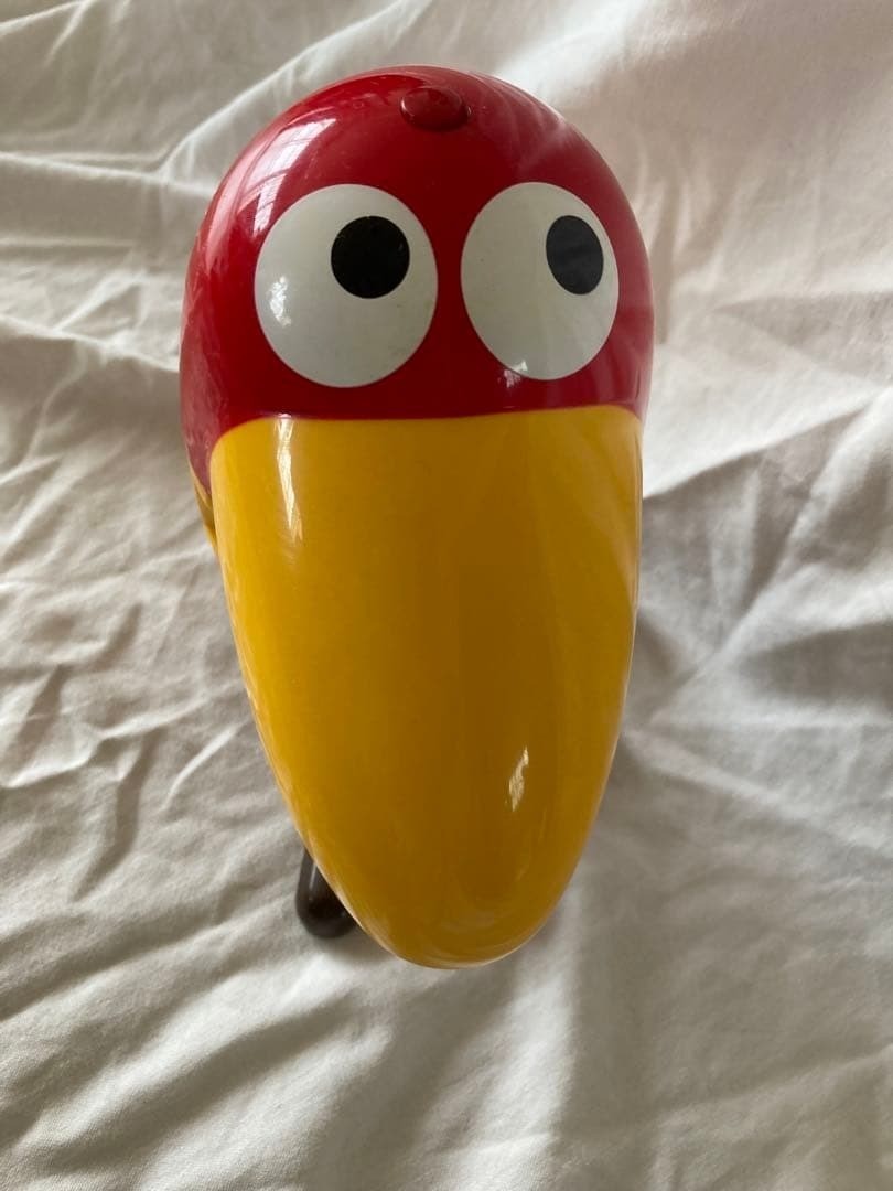 Kyoro-chan Chocolate Ball Talking Alarm Clock 8.3 inches high Rare