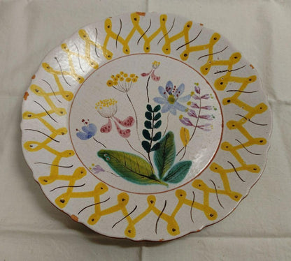 Stig Lindberg Vintage Plate 20.5cm Collectible Scandinavian Design Tested