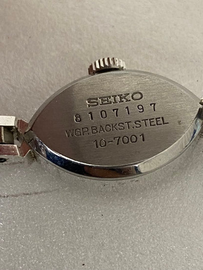 SEIKO 21 Jewels Hand-Wound Ladies Watch - Working Condition