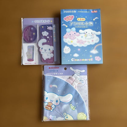 Sanrio Cinnamon Roll Cinnamoroll Bundle Collection Accessory Set Series