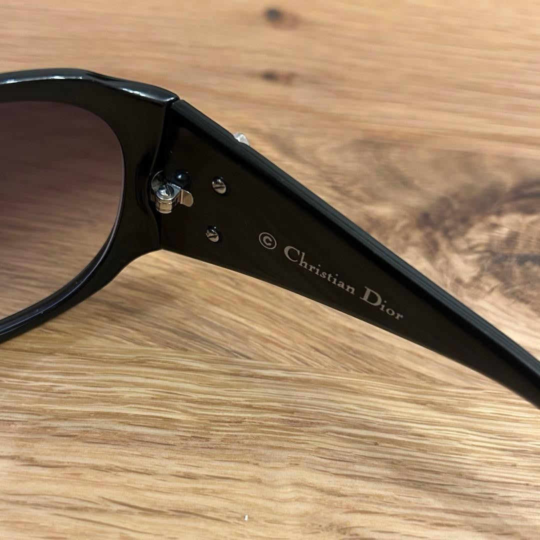DIOR FROUFROUF Christian Dior Black Sunglasses Bijou Women