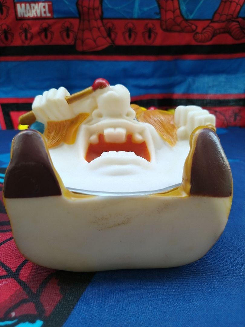 Vintage Sofubi 1990 EUROPET Drummer Figure Art Designer Toy Squeaky 2507TY