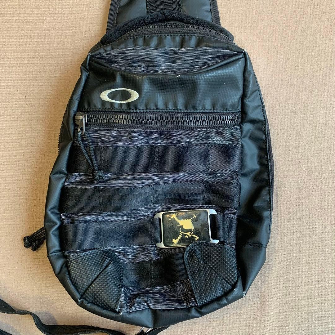 oakley vintage skull design body bag Japan Rare