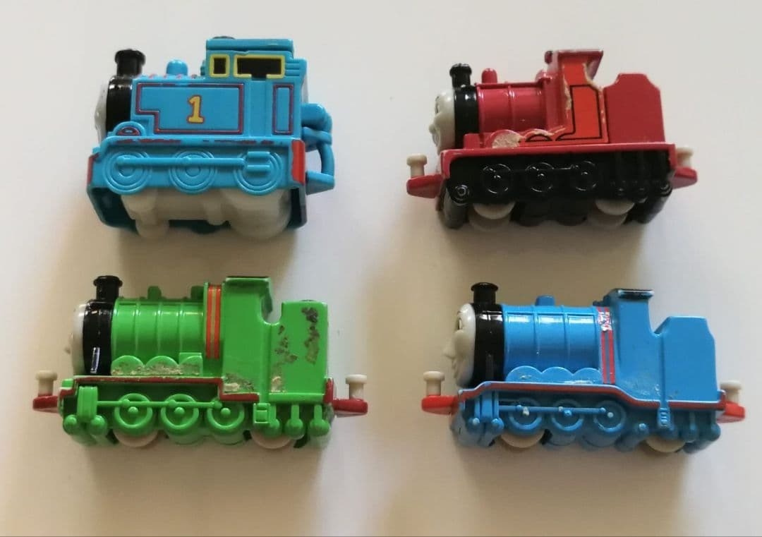Thomas & Friends Rail Toy Vintage Large Thomas 1991 Made in Japan Retro