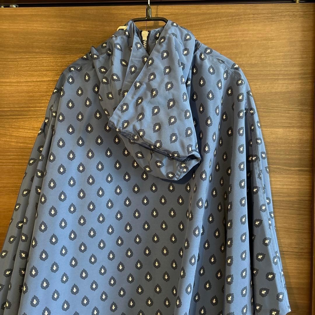 Marine Francaise Nîmes Les Olivades Blue Poncho Hood Water-Resist JAPAN