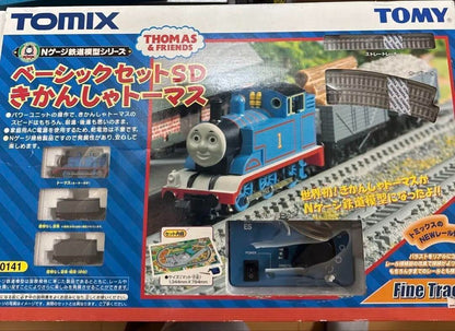 TOMIX Thomas the Tank model Engine Basic Set SD Fine Track W/BOX VIntage Used