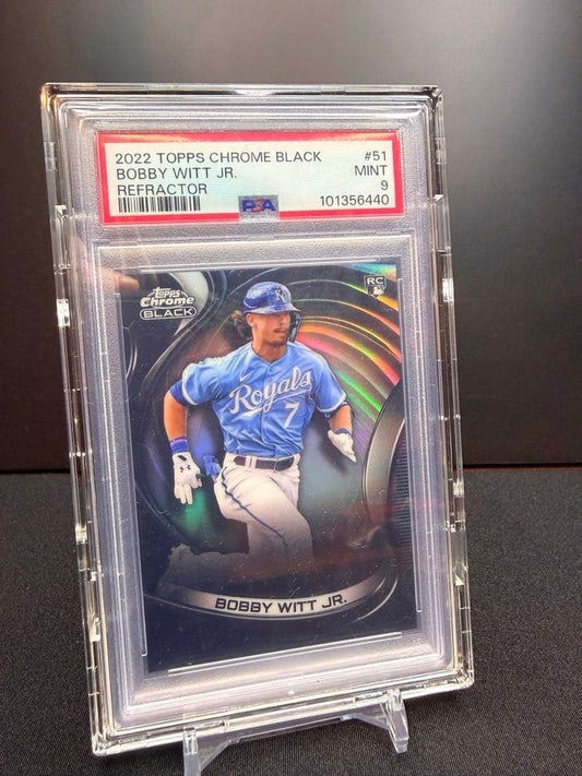 2022 Topps Chrome Black Refractor Bobby Witt Jr. PSA9 from Japan