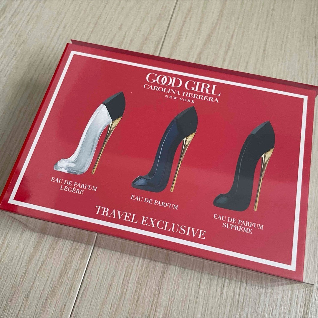Carolina Herrera Good Girl Miniature Perfume Set 3x7ml Womens Fragrance