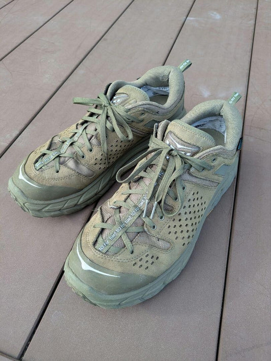 Hoka one one tor ultra low wp Olive-color US11.5 UK46 2/3 rare-size Vintage