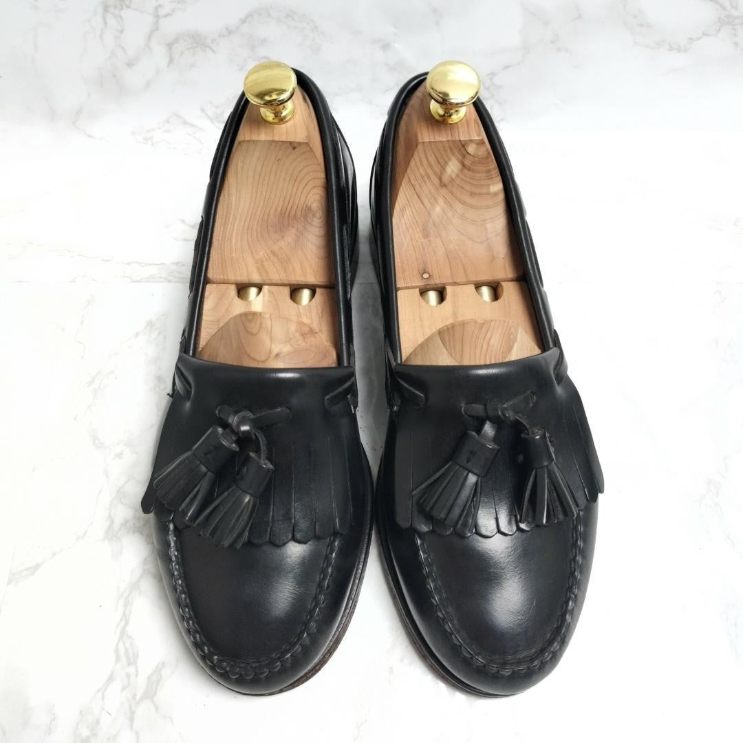 Men 6.5US Ralph Lauren Shoes Polo Tassel Quilted Loafers 6 1/2 Leather Limited E
