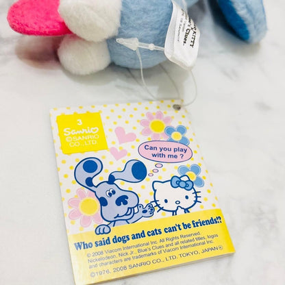 Sanrio Hello Kitty Blues Clues 2008 Limited Edition Collaboration Plush Mascot