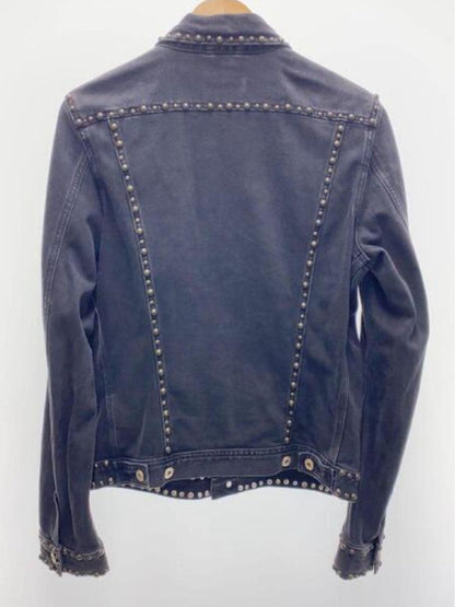 Diesel Men M Studded Denim Jacket 00S Vintage Luxury Casual Italian Fashion Used
