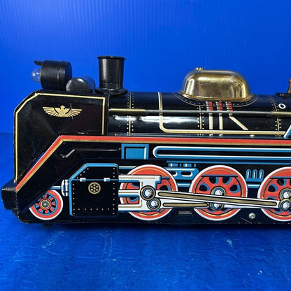 【Showa Retro】Masudaya Degoichiroko D5177 Steam Locomotive Tinplate Locomotive