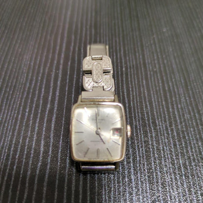 Showa Retro SEIKO Hand-Wound Watch Square Silver