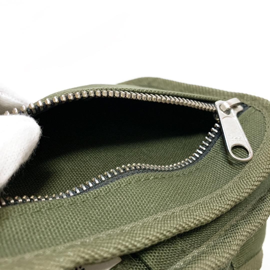 Authentic marimekko Mini Shoulder Bag Messenger Bag Olive Green Women Unisex