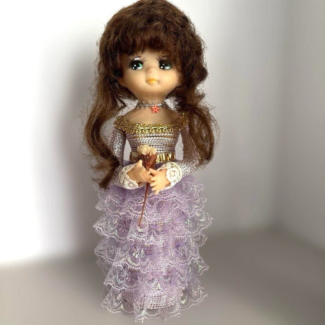 Showa Retro 3 Bottle Dolls, height 21...23cm