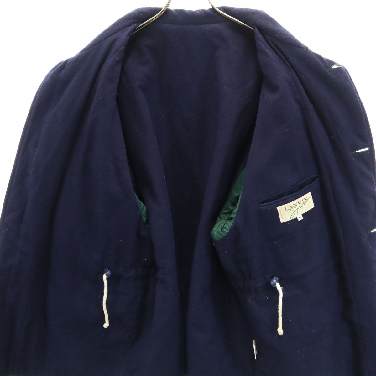 LANVIN SPORT 80s 90s Old Jacket M khaki Men's