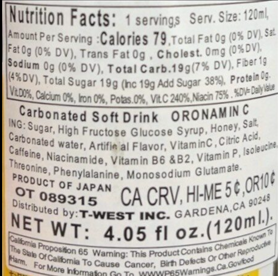 Otsuka Pharmaceutical Oronamin C 120ml x 30 energy drinks From Japan
