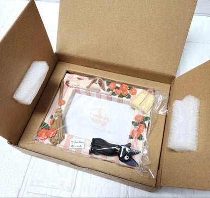 Kiki's Delivery Service Jiji Photo Frame Figure Studio Ghibli Rare New Boxed