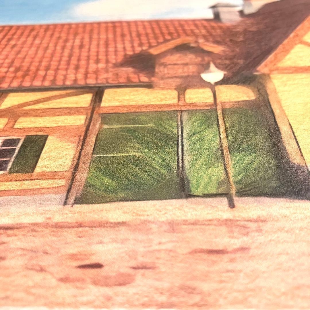 Ghibli Art: "Guchoki Bakery" from Kiki's Delivery Service, 33cm x 24cm