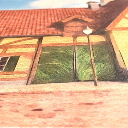 Ghibli Art: "Guchoki Bakery" from Kiki's Delivery Service, 33cm x 24cm
