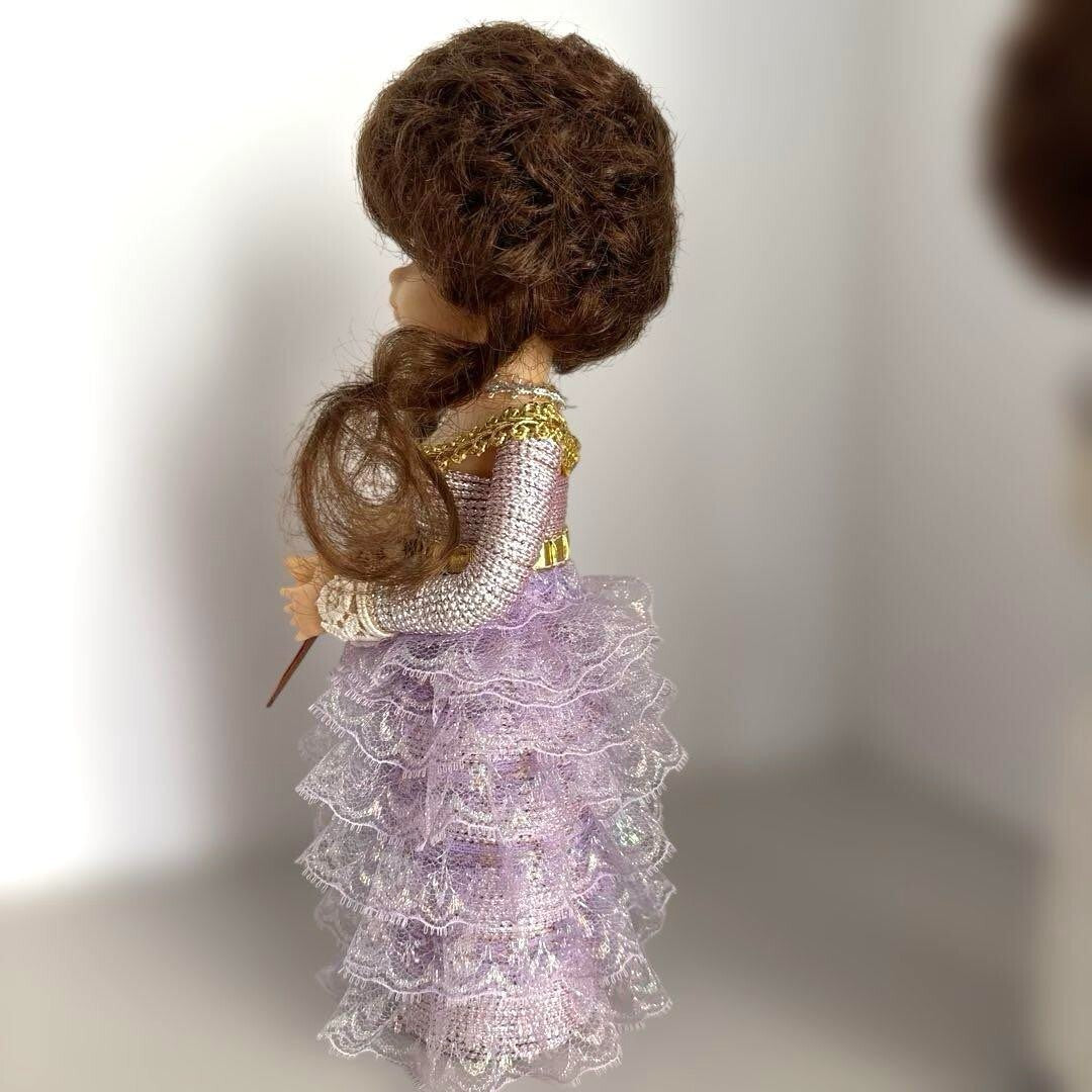 Showa Retro 3 Bottle Dolls, height 21...23cm