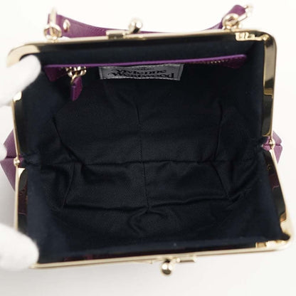 Vivienne Westwood GRANNY FRAME PURSE PURPLE Shoulder Bag 2way