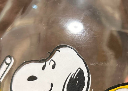 Vintage Snoopy Glass Pitcher