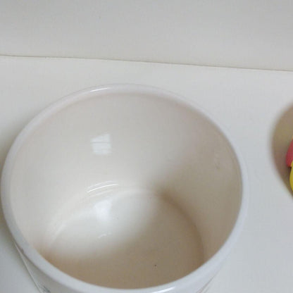 Rune Naito Candy Sugar Pot Ornament Accessory Case Showa Retro Vintage EX