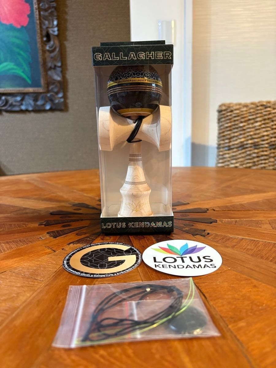 LOTUS Kendama Gallagher Model Matte - The Gallagher Mod Antiskid Rubber New