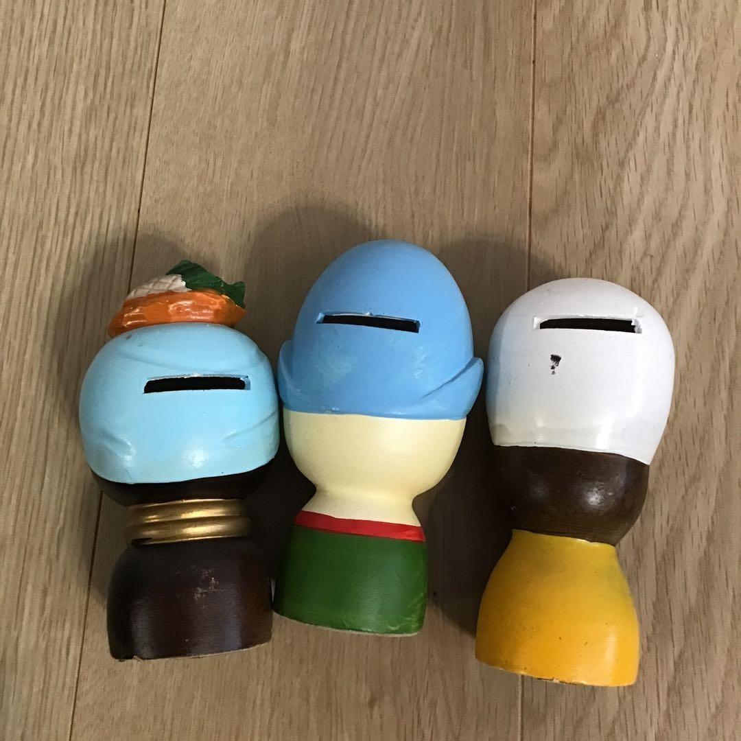 1970 Osaka World Expo: Ceramic piggy banks (9 pieces)