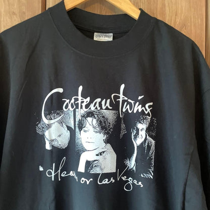 Cocteau Twins T-shirt USA Made Shaka Wear Graphic Black Size XL Vintage