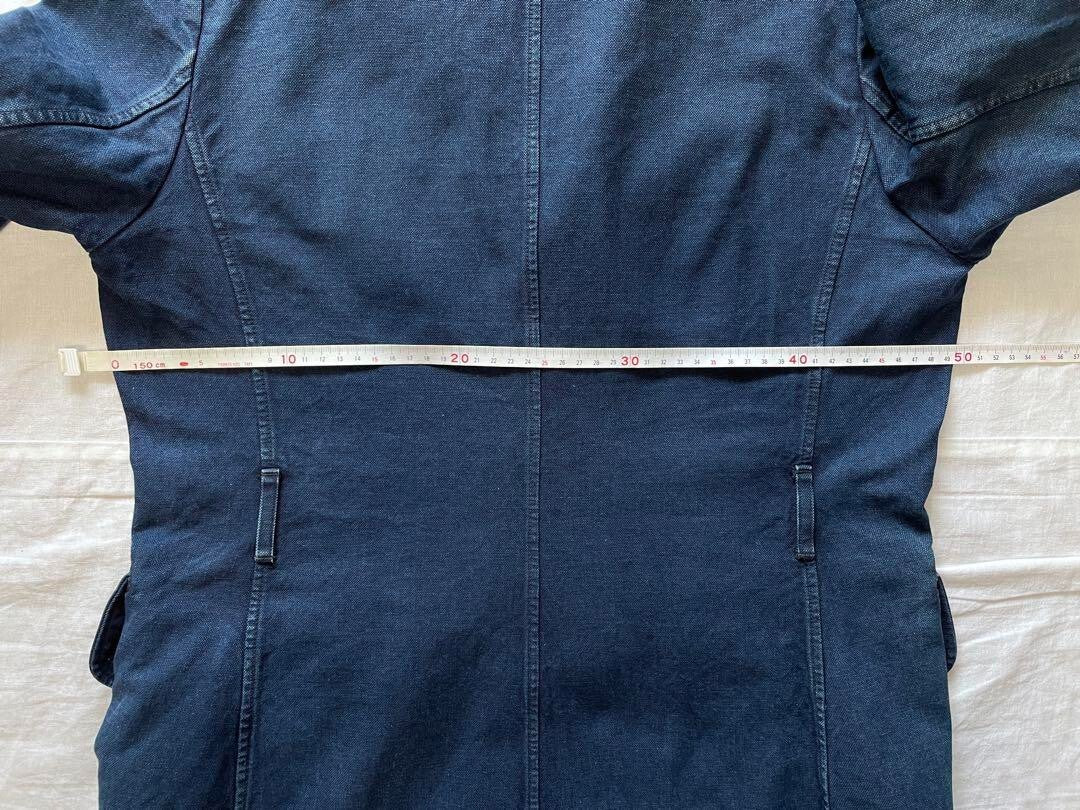 45rpm/Umii908 Indigo Coverall Denim Jacket for men size 3/L Made in JAPAN