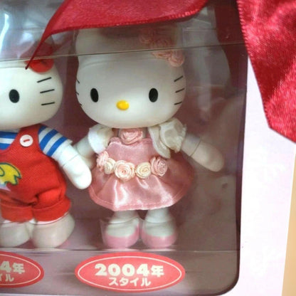 Hello Kitty 30th Anniversary Figure Articulated Vintage Sofubi Retro Rare