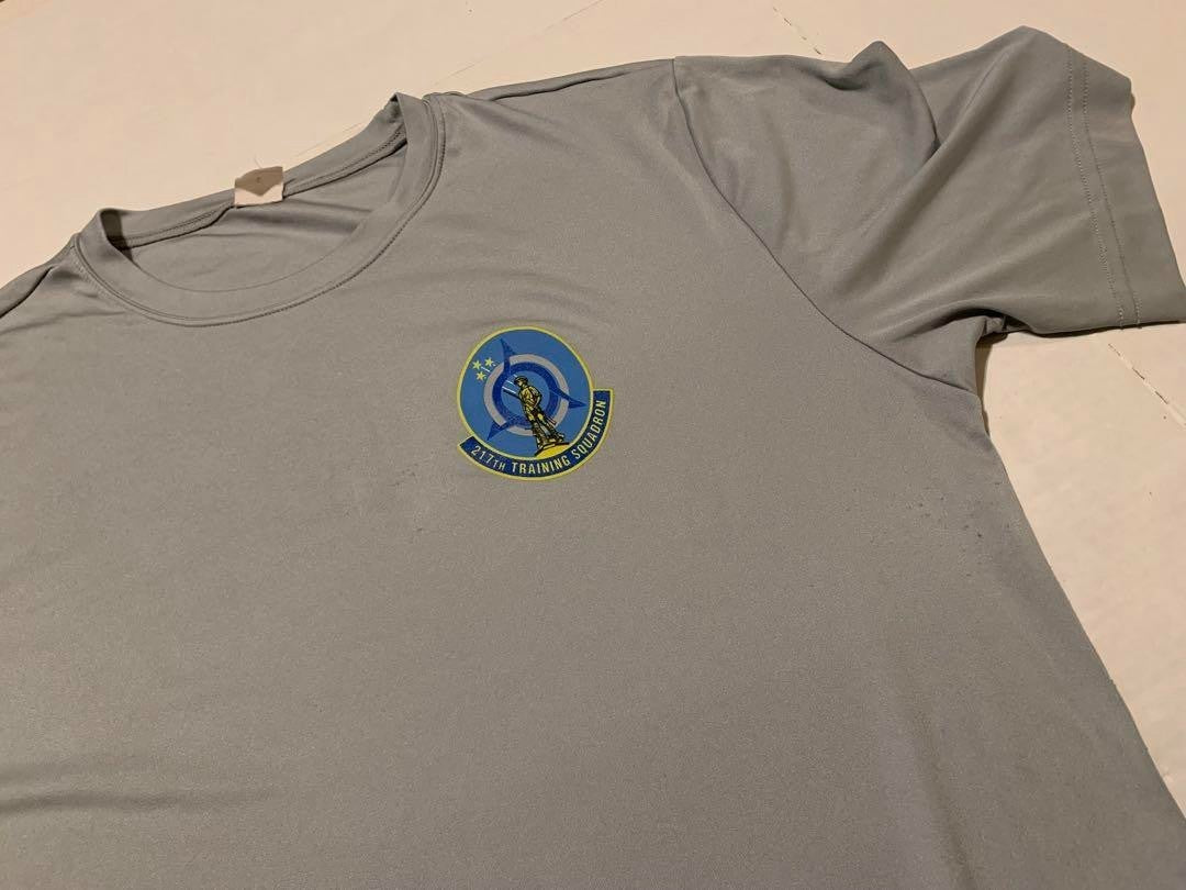 USAF Military T-Shirt USA Vintage American Casual