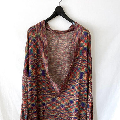 Missoni Women M 80S Made In Italy Knit Pullover M-L Highest Quality Orange Tag