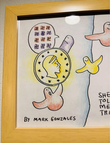 Mark Gonzalez Original Artwork Supreme