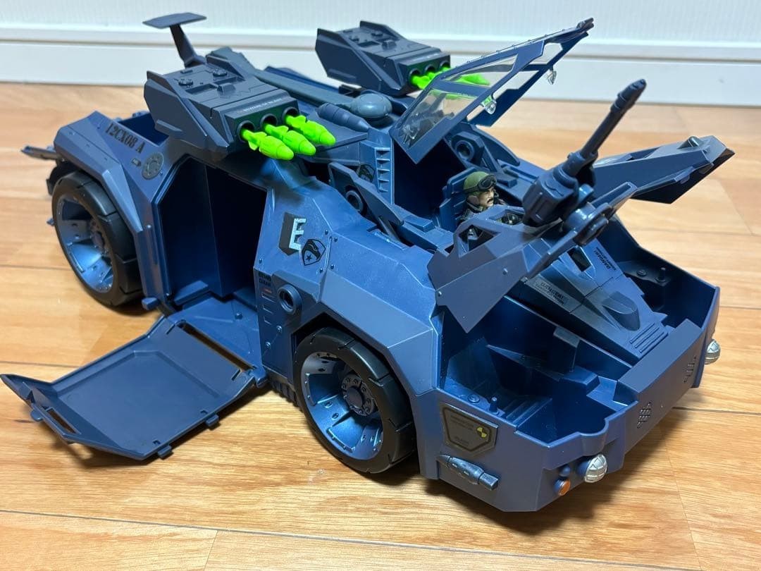 Hasbro G.I. Joe R.H.I.N.O. Vehicle Armored Car Helicopter