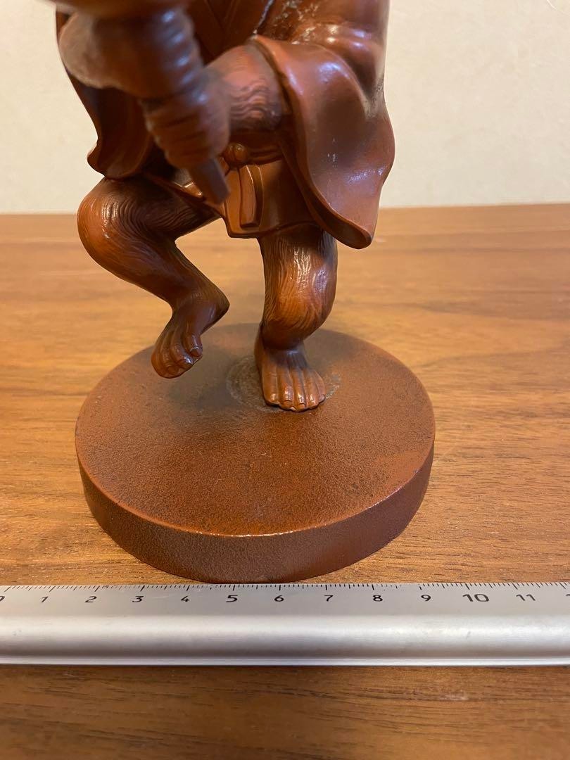 Metal Crafts Monkey Ornament Sarugaku Zodiac Manemon