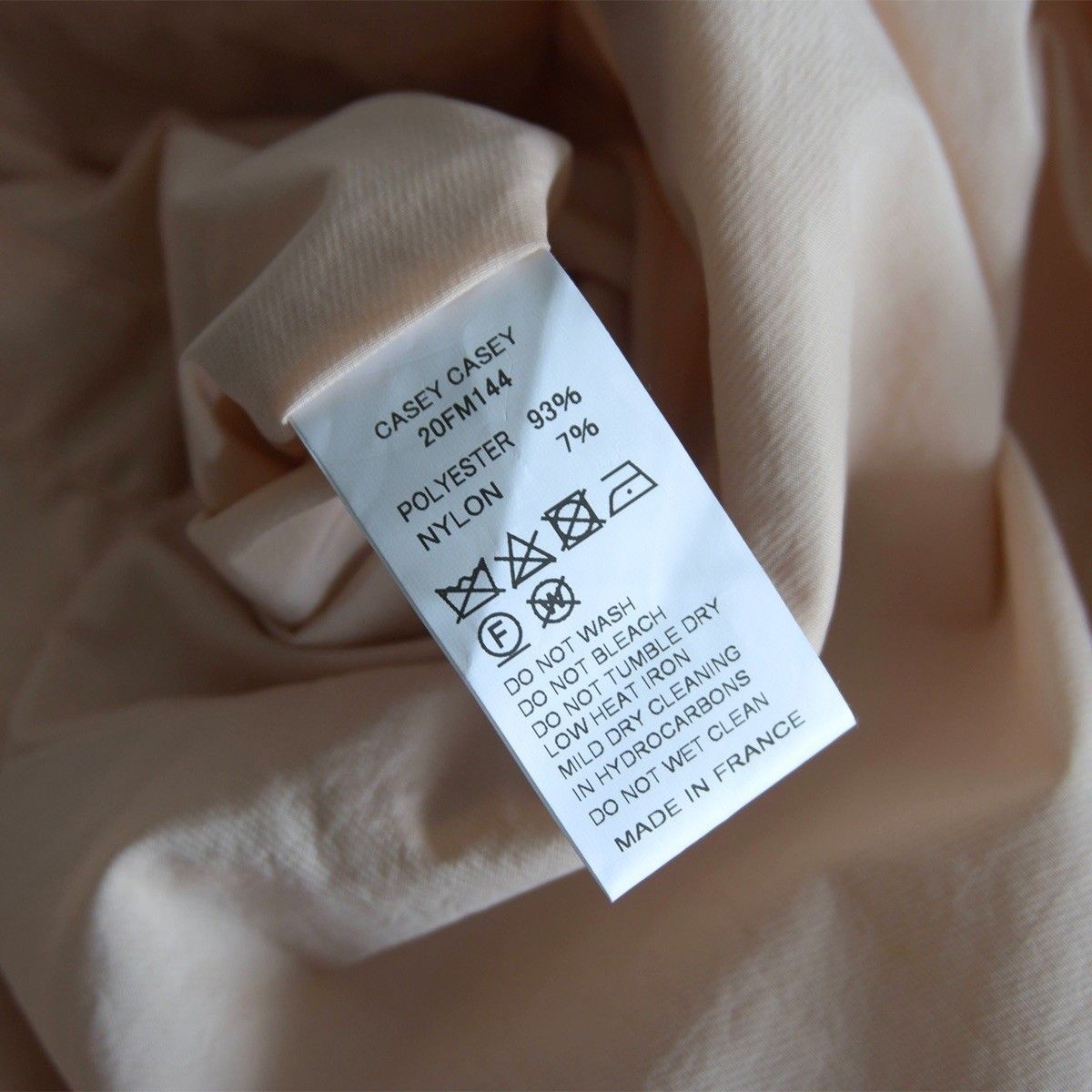 Casey Casey 20HM154 /LONG PONCHO - LIGHT TECH Pink Size S