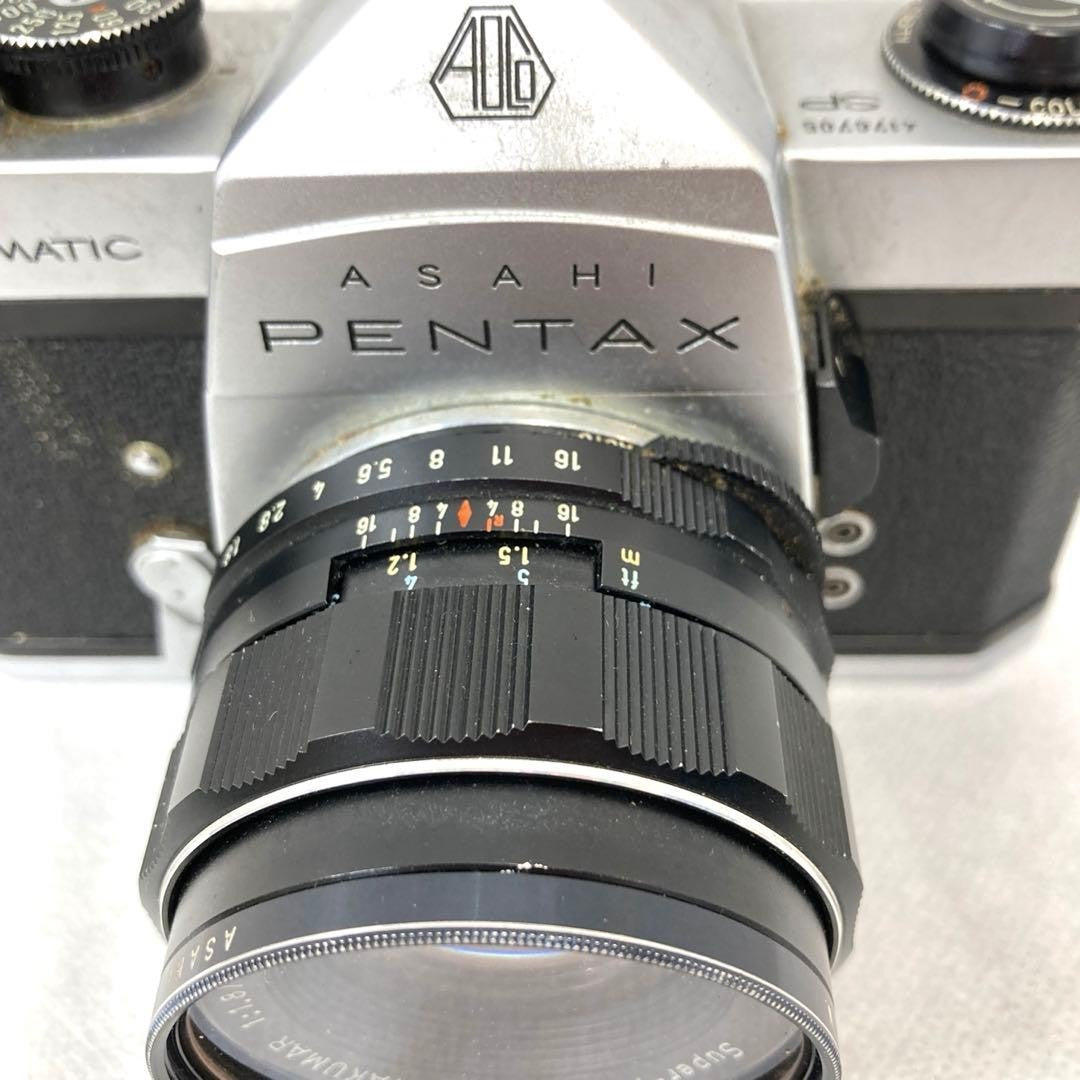 Pentax Spomatic SP Film SLR Camera with Two Lenses Included