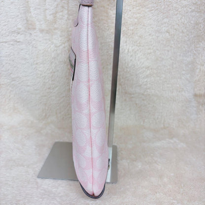 COACH Signature Shoulder Bag Pink