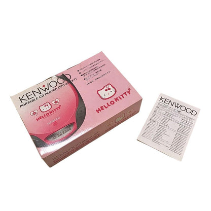 Kenwood DPC-391 Hello Kitty Portable CD Player Pink Sanrio 1990s Boxed